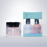 AZURA 3in1 - Gel Lacquer (0.5oz/15ml) & Dip Powder (2oz) - #084-simple-AZURA- Nail Supply American Gel Polish - Phuong Ni